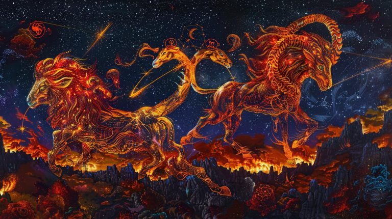 Fire Signs Unite: Why Aries and Leo Make Perfect Partners for Sagittarius